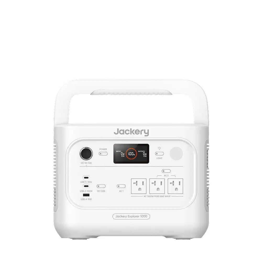 Jackery 1000 New V3 ポータブル電源 斜めから見た公式商品画像